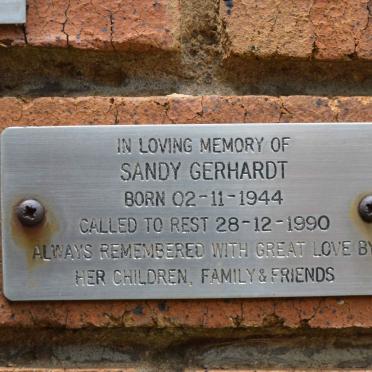 GERHARDT Sandy 1944-1990
