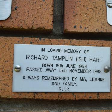 HART Richard Tamplin 1954-1998