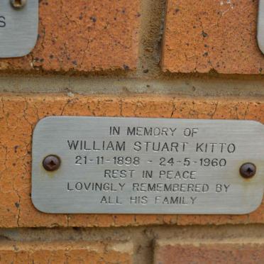 KITTO William Stuart 1898-1960