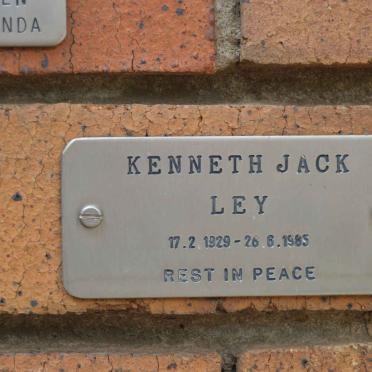LEY Kenneth Jack 1929-1985