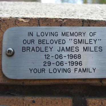 MILES Bradley James 1968-1996