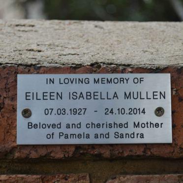 MULLEN Eileen Isabella 1927-2014