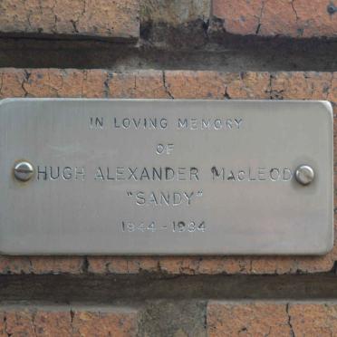 MacLEOD Hugh Alexander 1944-1984