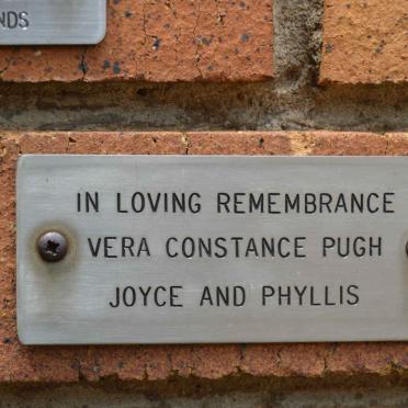 PUGH Vera Constance