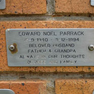 PARRACK Edward Noel 1940-1994