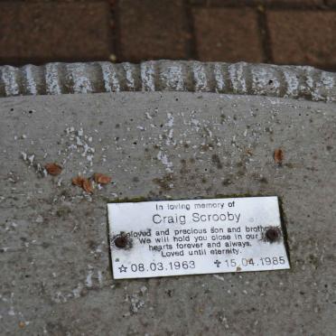 SCROOBY Craig 1963-1985