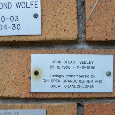 SEELEY John Stuart 1908-1995