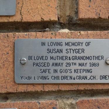 STYGER Susan -1989