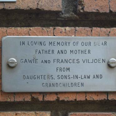 VILJOEN Gawie &amp; Frances