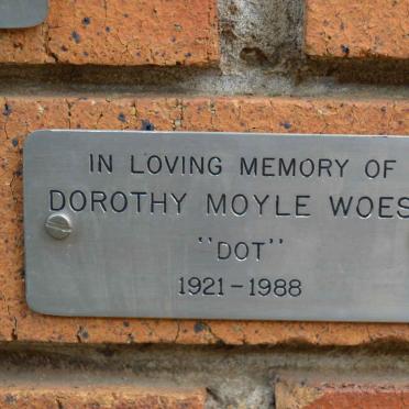 WOEST Dorothy Moyle 1921-1988