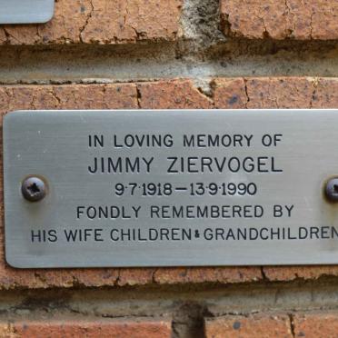 ZIERVOGEL Jimmy 1918-1990