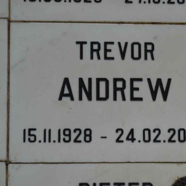 ANDREW Trevor 1928-2003