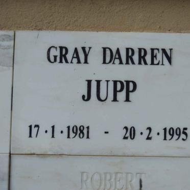 JUPP Gray Darren 1981-1995