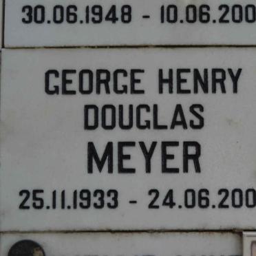 MEYER George Henry Douglas 1933-2007