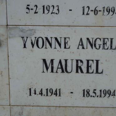 MAUREL Yvonne Angela 1941-1994