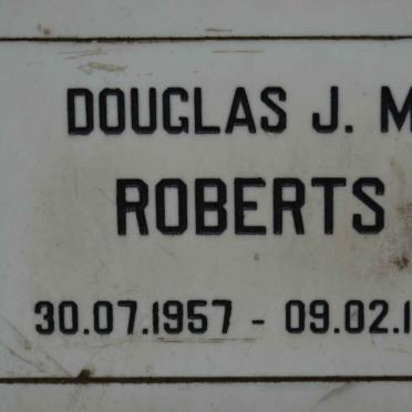 ROBERTS Douglas J.M. 1957-1981