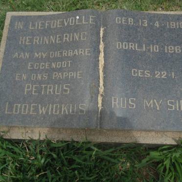 ? Petrus Lodewickus 1910-1967