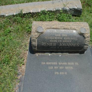 ? Renier Johannes 1922-19??