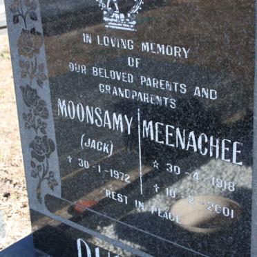 ? Moonsamy -1972 &amp; Meenachee 1918-2001