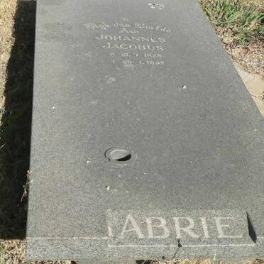 ABRIE Johannes Jacobus 1929-1992