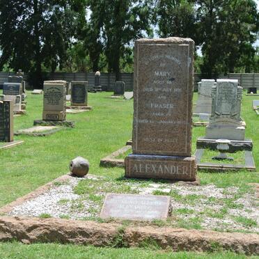 ALEXANDER Fraser -1943 &amp; Mary -1936 :: ALEXANDER Raymond Albert 1899-1965