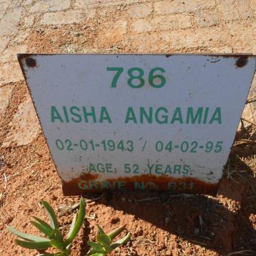 ANGAMIA Aisha 1943-1995