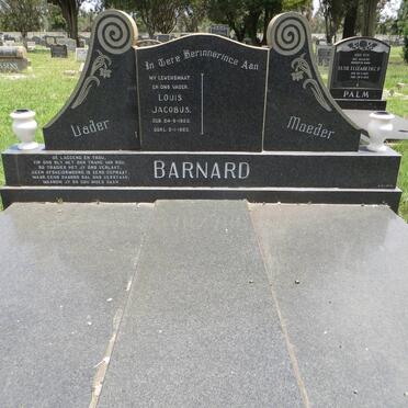 BARNARD Louis Jacobus 1923-1963