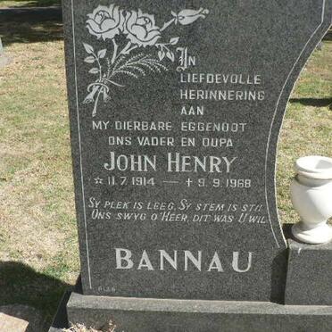 BANNAU John Henry 1914-1968