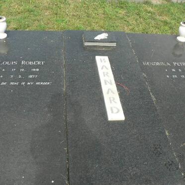 BARNARD Louis Robert 1918-1977 &amp; Hendrika Petronella 1924-2005