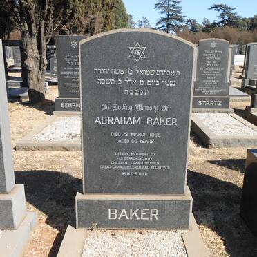 BAKER Abraham -1965