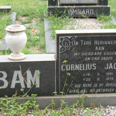 BAM Cornelius Jacobus 1941-1979