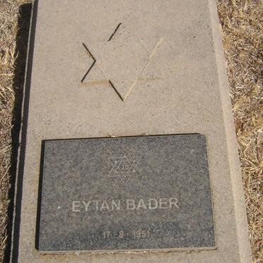 BADER Eytan -1951