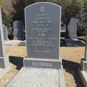 BERMAN Lou -1983