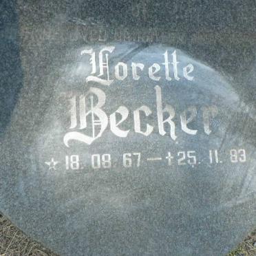 BECKER Lorette 1967-1983
