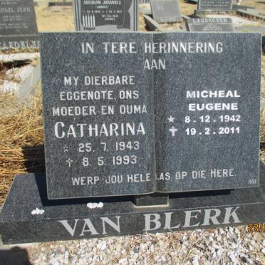 BLERK Micheal Eugene, van 1942-2011 &amp; Catharina 1943-1993