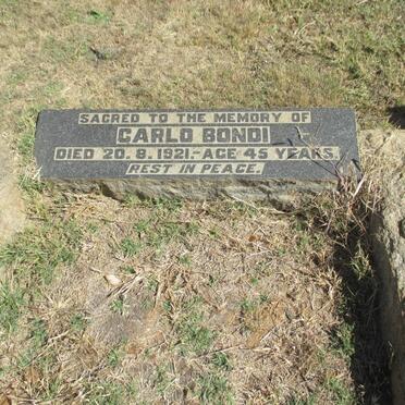 BONDI Carlo -1921