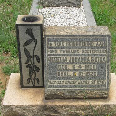 BOTHA Cecelia Johanna 1926-1926