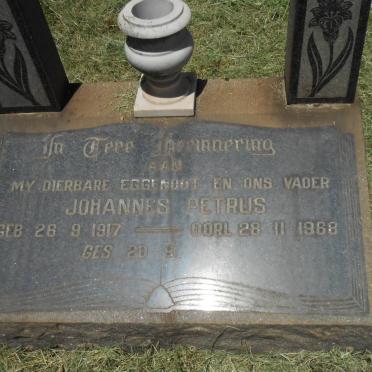BOTHA Johannes Petrus 1917-1968
