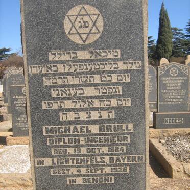 BRULL Michael -1884-1926