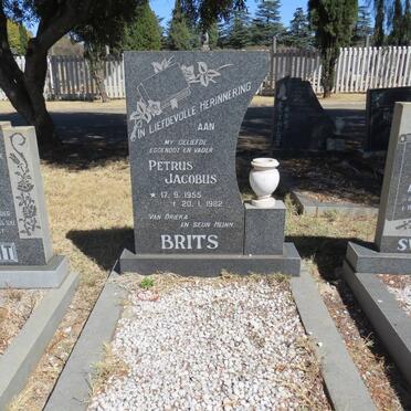 BRITS Petrus Jacobus 1955-1982
