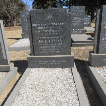 CESLER Jack 1922-2001