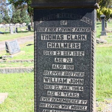 CHALMERS Thomas Clark -1952