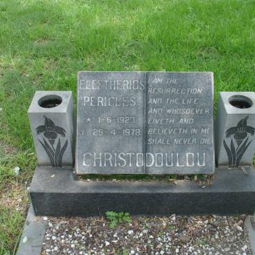 CHRISTODOULOU Eleftherios Pericles 1923-1978