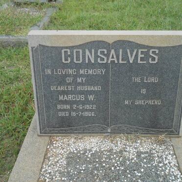 CONSALVES Marcus W. 1922-1966