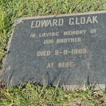 GLOAK Edward -1963