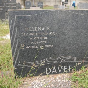 DAVEL Helena E. 1890-1955