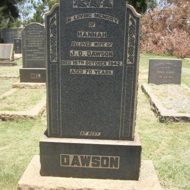 DAWSON Hannah -1942
