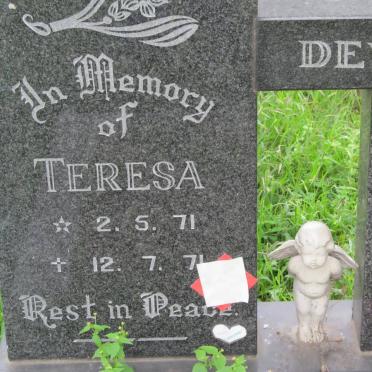 DEVASCONCELOS Teresa 1971-1971