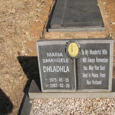 DHLADHLA Maria Smangele 1975-2003