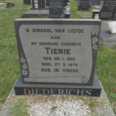 DIEDERICHS Tienie 1912-1974
